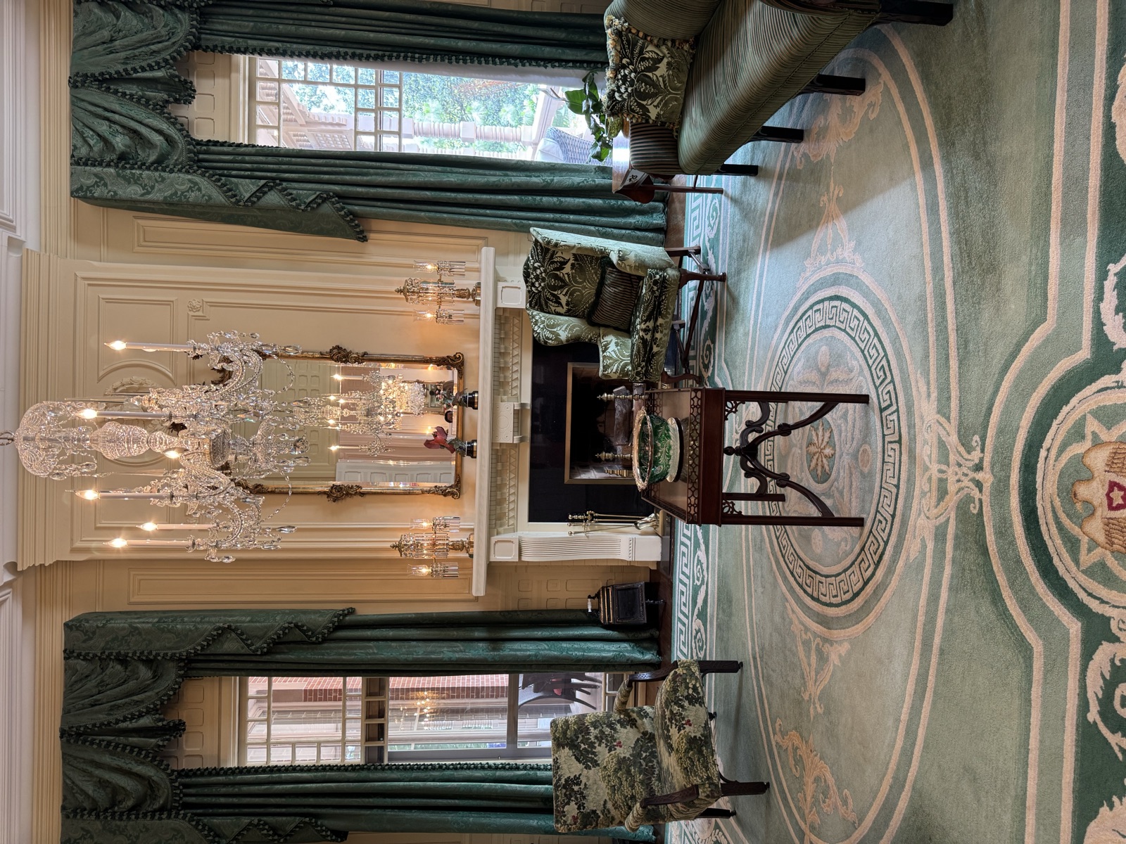 NC Governor's Mansion interior rooms